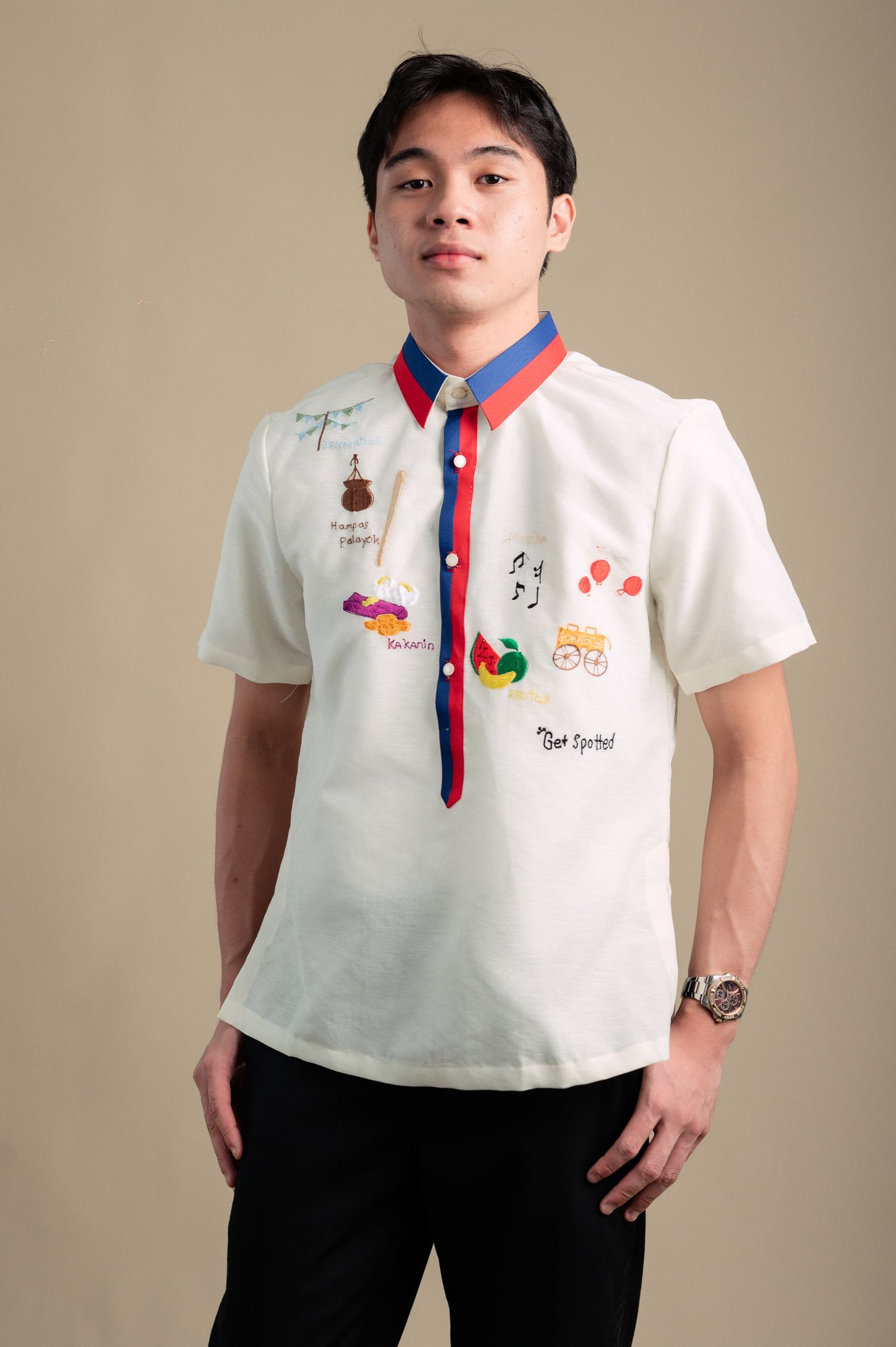 MNL EMGEE by Get Spotted: Bong Premium Barong
