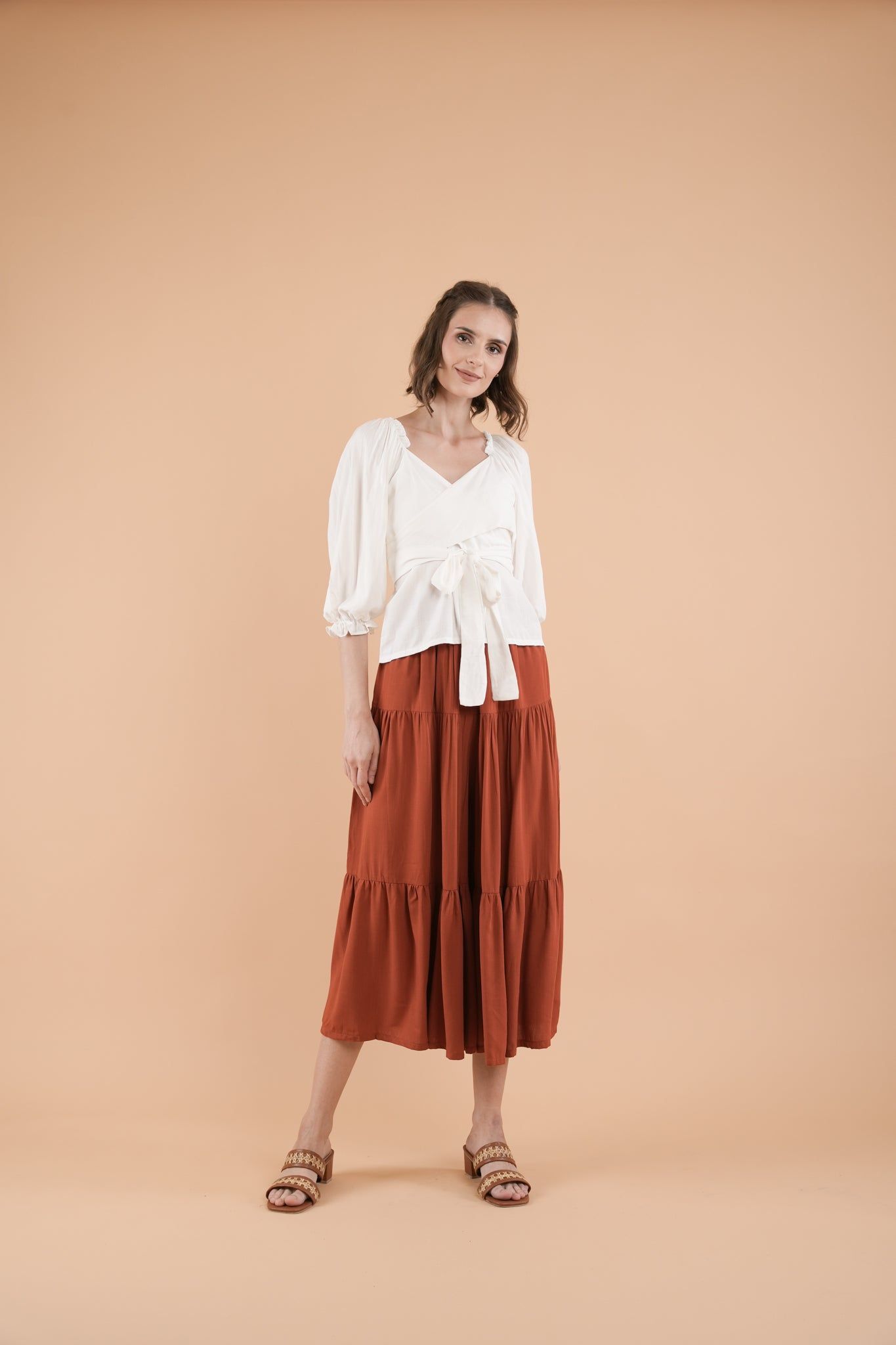 GET SPOTTED SHOP STOCKS Mix and Match Bottoms: Harper Overlap Top