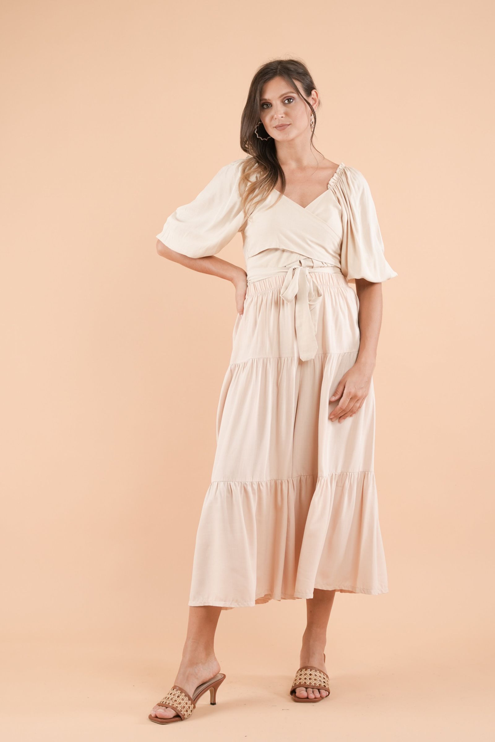 GET SPOTTED SHOP STOCKS Mix and Match Bottoms: Amite Tiered Pants