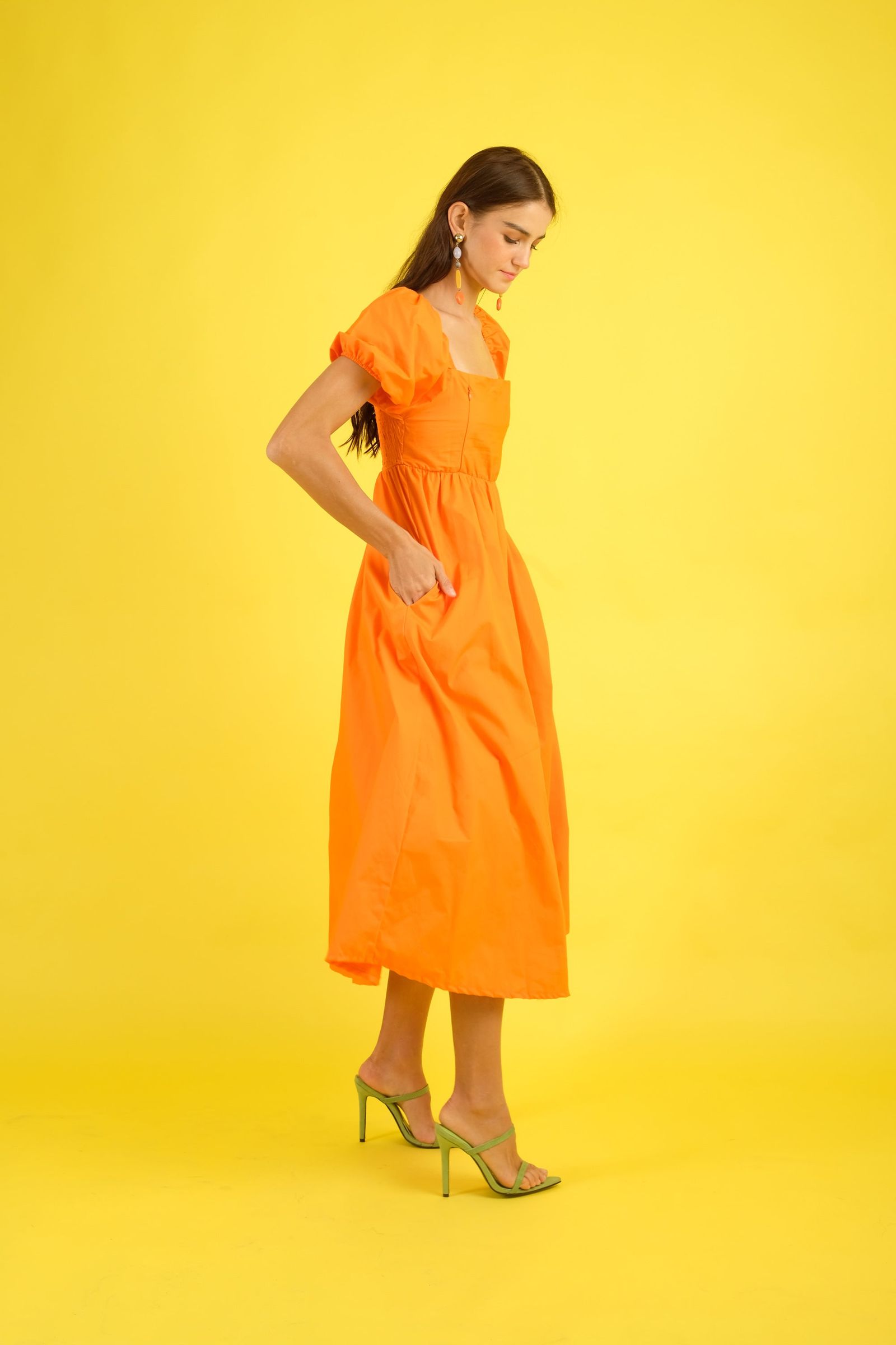 GET SPOTTED SHOP STOCKS Jenny Events: Fiona Smocked Dress