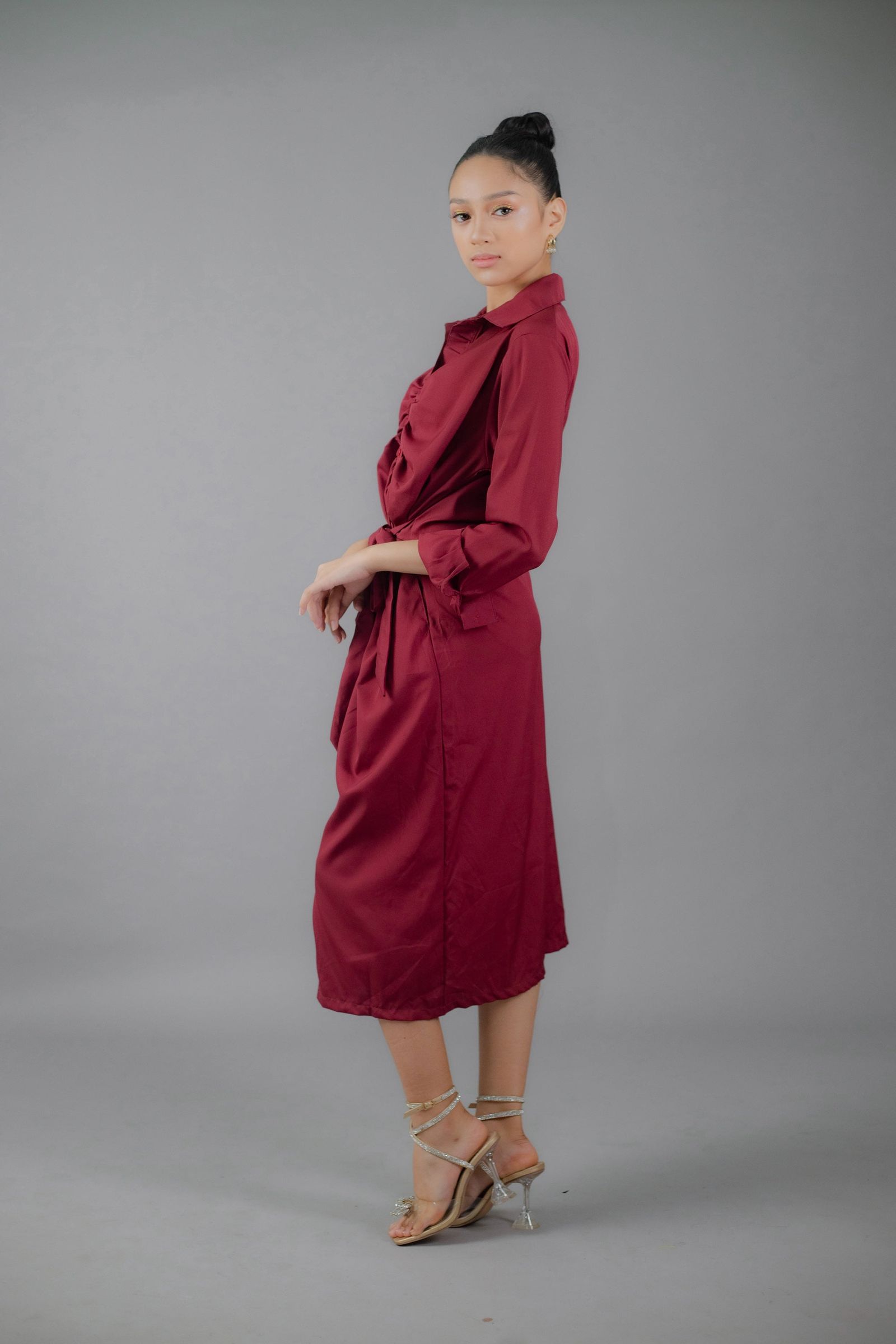 GS Date Night 2: Ginger Midi Button Down