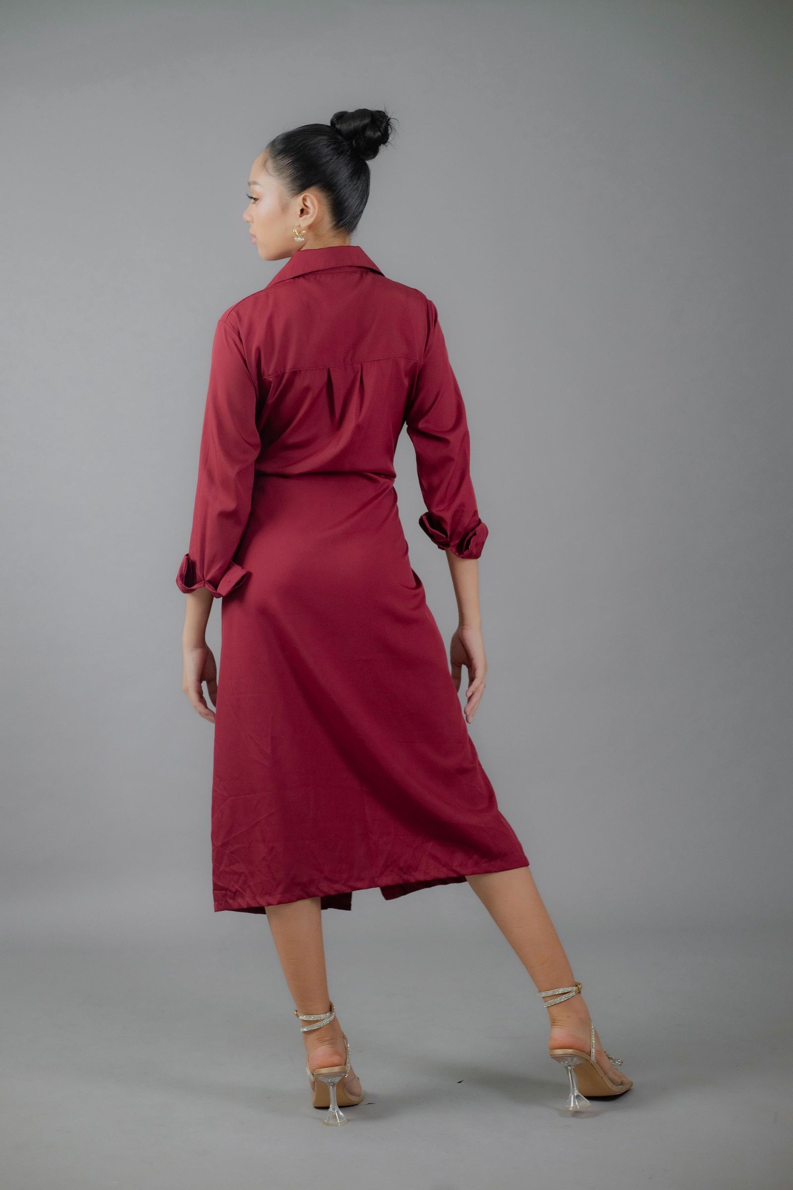 GS Date Night 2: Ginger Midi Button Down