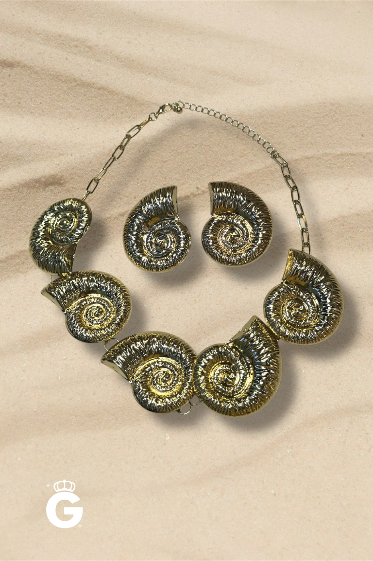 Summer '25: Bulata Two-Piece Set (Earrings and Necklace)