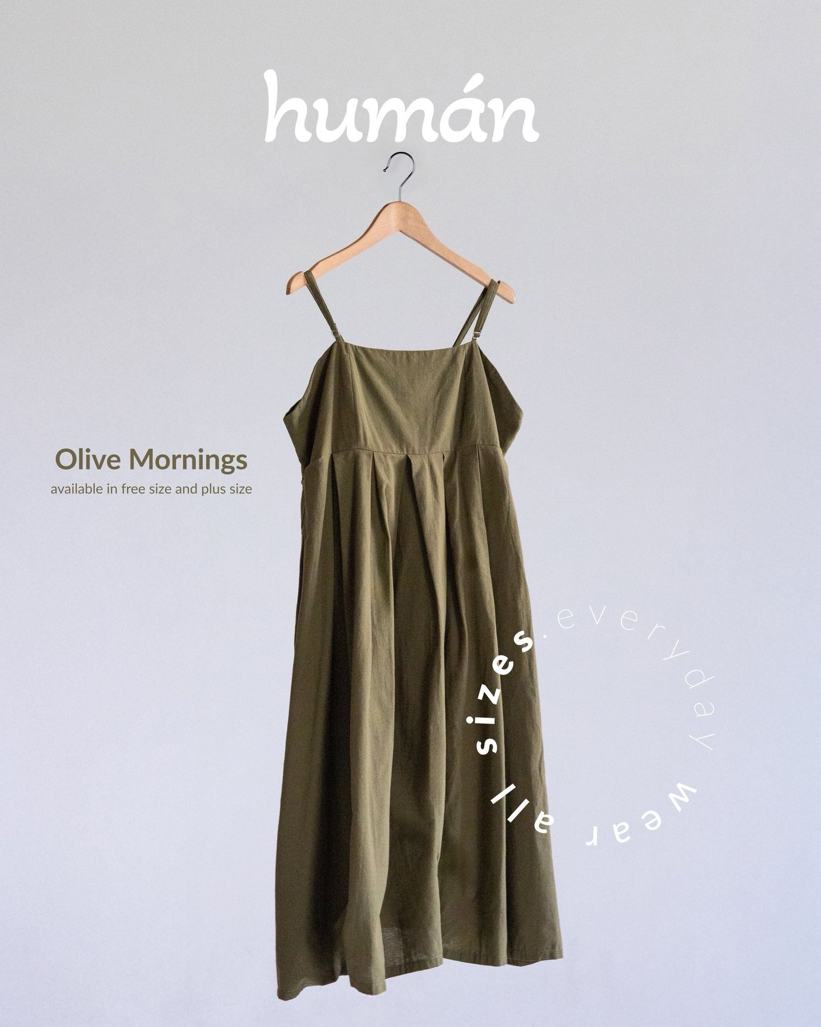 Humán x Get Spotted Style 1 Green: Olive Mornings