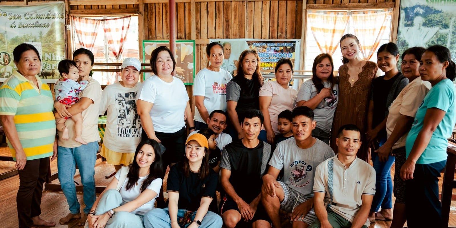 Beyond the Big Screen: Bela Padilla Meets the Negros Nine Weavers