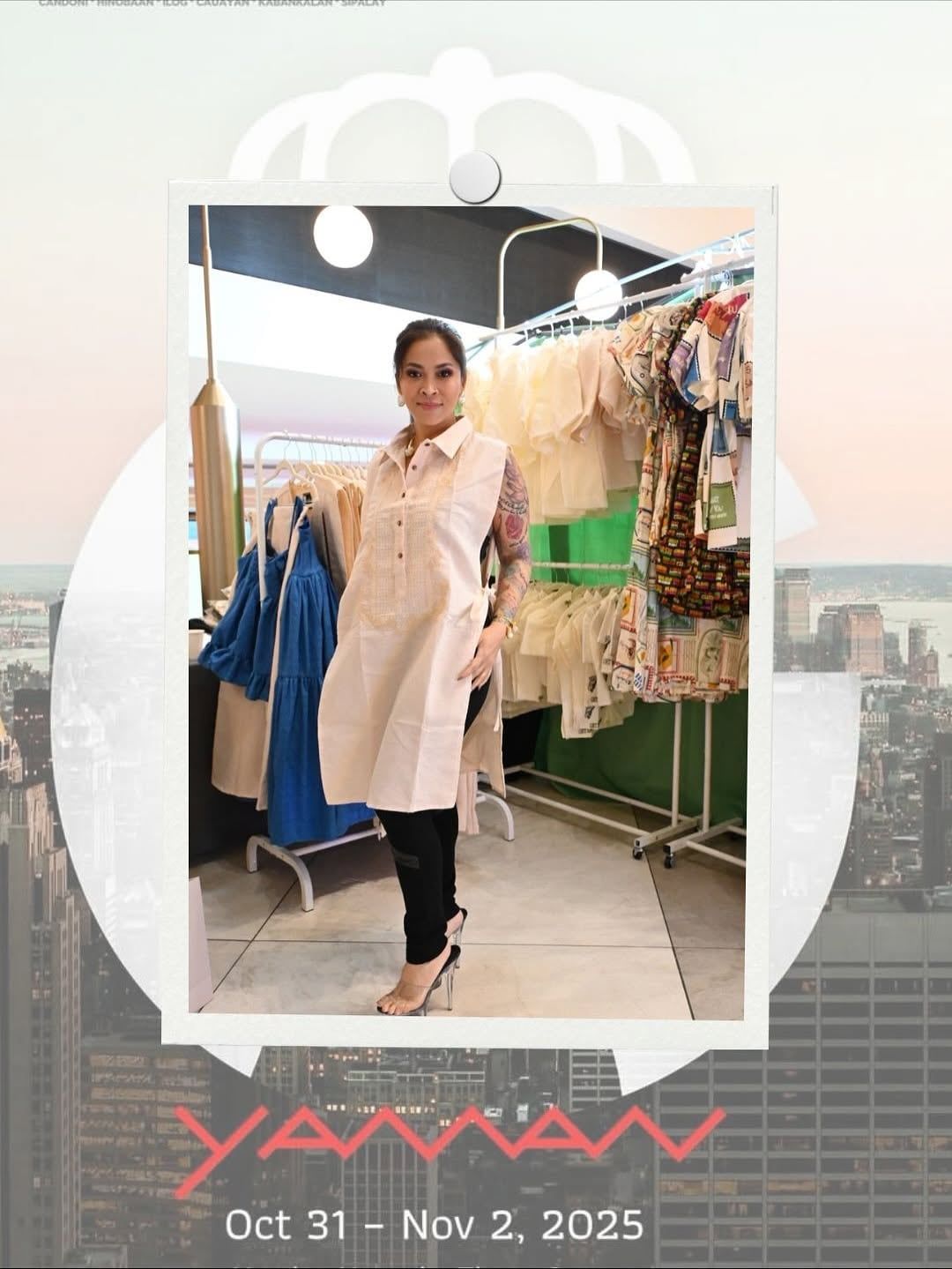Visitors at the Get Spotted booth, YAMAN New York, Times Square